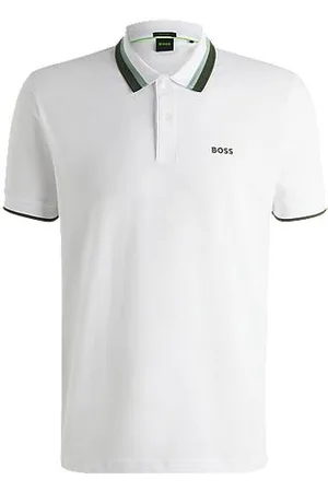 HUGO BOSS Paddy-Poloshirt mit Kontraststreifen