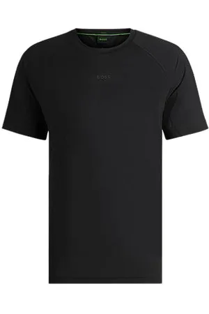 HUGO BOSS Active Regular-Fit T-Shirt mit dekorativen reflektierenden Details