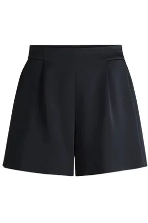 HUGO BOSS Relaxed-Fit Shorts mit Bundfalten