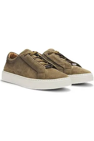 HUGO BOSS Gary Lowtop Sneakers aus Veloursleder