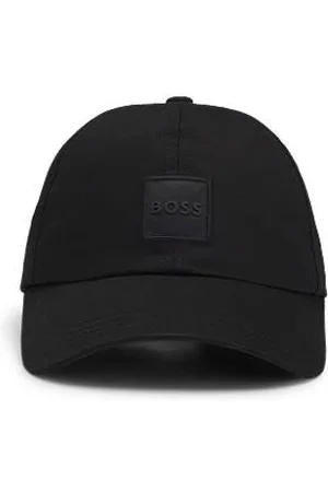 HUGO BOSS Cap aus Baumwoll-Twill mit gewebtem Logo-Aufnäher