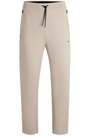 HUGO BOSS Jogginghose aus elastischem Baumwoll-Mix