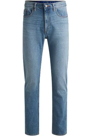 HUGO BOSS Slim-Fit Jeans aus bequemem, blauem Stretch-Denim