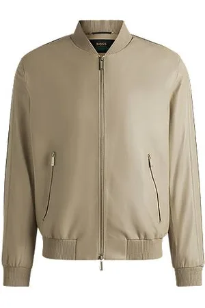HUGO BOSS X ASTON MARTIN Nappalederjacke mit perforierten Details