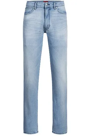 HUGO BOSS Slim-Fit Jeans aus bequemem, quartzblauem Stretch-Denim