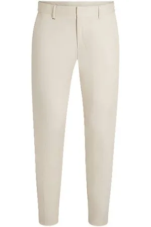 HUGO BOSS Business-Hose aus komfortabler Stretch-Baumwolle