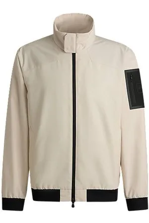 HUGO BOSS Wasserabweisender Blouson mit Mesh-Innenfutter
