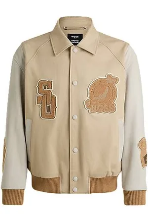 HUGO BOSS X Shohei Ohtani College-Jacke mit speziellem Artwork