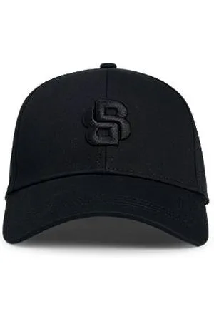 HUGO BOSS Cap aus Baumwoll-Twill mit aufgesticktem Double-B-Monogramm