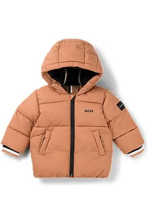 HUGO BOSS Wattierte Kids-Jacke mit Logo-Details