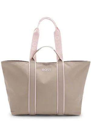 HUGO BOSS Strukturierte Tote Bag mit Logo-Riemen