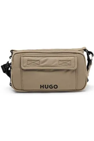 HUGO BOSS Umhängetasche mit mehreren Fächern und kontrastierendem Logo