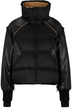 HUGO BOSS X Alica Schmidt Steppjacke mit abnehmbaren Ärmeln