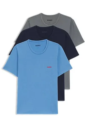 HUGO BOSS Dreier-Pack T-Shirts aus Baumwoll-Jersey