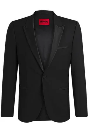 HUGO BOSS Extra Slim-Fit Smoking-Jackett aus funktionalem Stretch-Gewebe