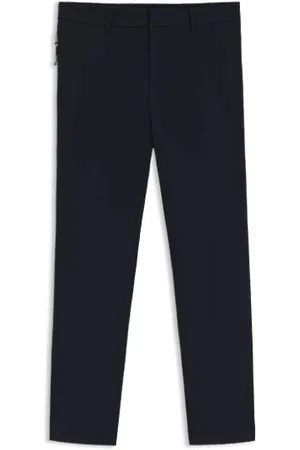 HUGO BOSS Verstaubare Slim-Fit Hose aus funktionalem Stretch-Gewebe