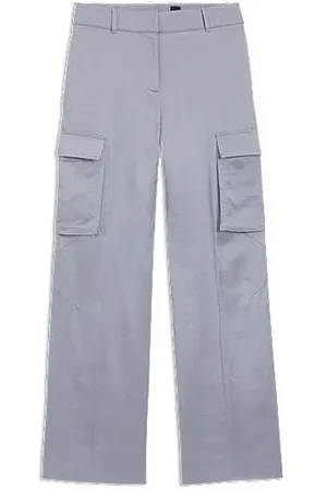 HUGO BOSS Regular-Fit Hose aus Satin