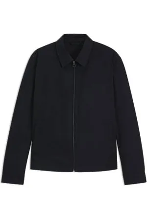 HUGO BOSS BECKHAM x Jacke aus Baumwoll-Mix mit Reißverschluss