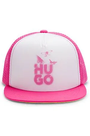 HUGO BOSS Kids-Cap mit Schaumstoff-Vorderseite und Logo-Print