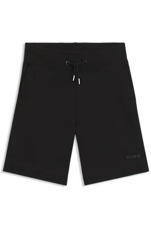 HUGO BOSS Kids-Shorts aus Baumwoll-Mix mit Logo-Print