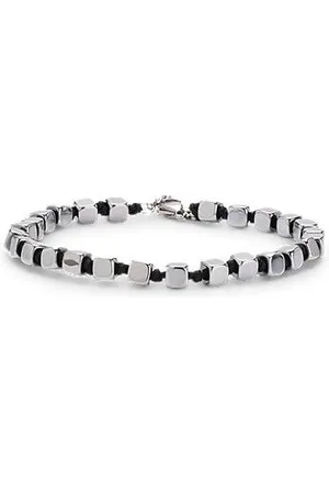 HUGO BOSS Armband mit Stahlwürfeln