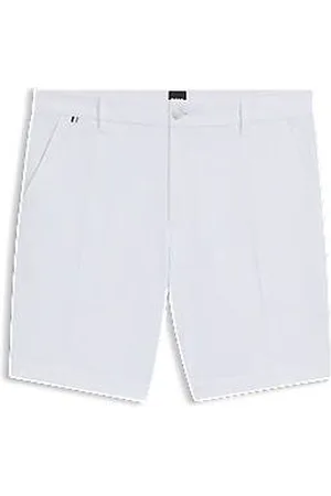 HUGO BOSS Slim-Fit Shorts aus strukturierter Stretch-Baumwolle