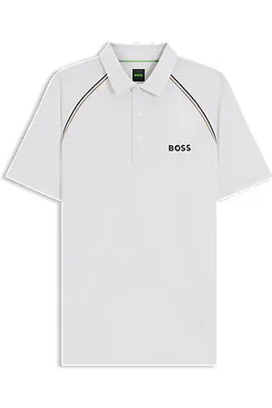 HUGO BOSS Active Slim-Fit Poloshirt mit Schutz vor unangenehmen Gerüchen
