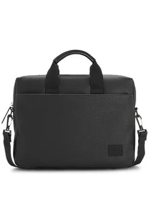 HUGO BOSS Aktentasche mit Logo-Aufnäher