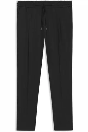 HUGO BOSS Slim-Fit Hose aus Woll-Mix