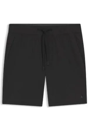 HUGO BOSS Sportive Shorts mit Vier-Wege-Stretch und wasserabweisendem Finish