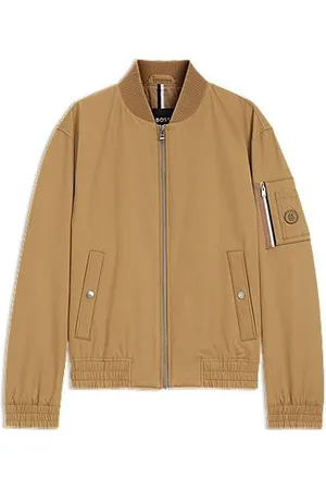 HUGO BOSS Wasserabweisende Jacke mit Double-B-Monogramm