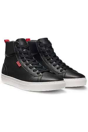 HUGO BOSS Hightop Sneakers aus Kunstleder