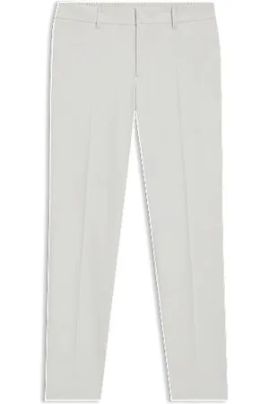 HUGO BOSS Verstaubare Slim-Fit Hose aus funktionalem Stretch-Gewebe
