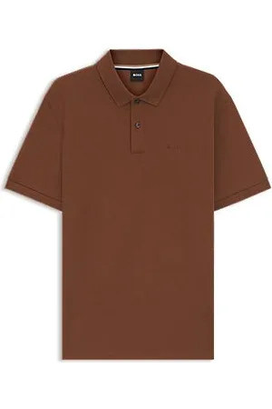 HUGO BOSS Pallas Poloshirt aus Baumwoll-Piqué mit Logo-Details