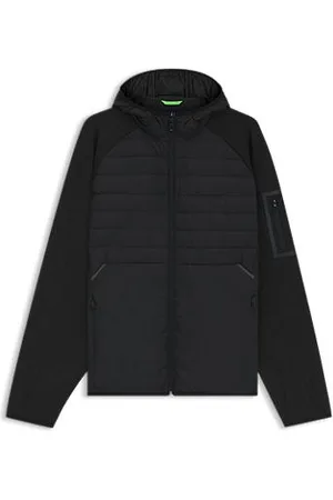 HUGO BOSS Wasserabweisende Jacke mit Reißverschlusstasche am Ärmel