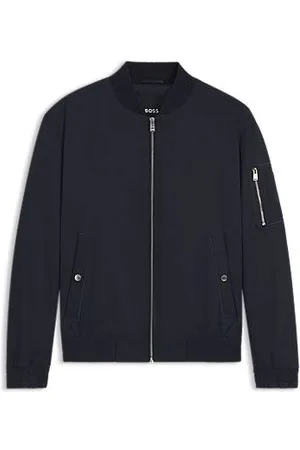 HUGO BOSS Wasserabweisende Jacke mit Double-B-Monogramm