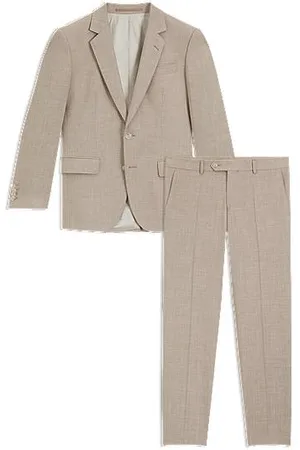 HUGO BOSS BECKHAM x Zweiteiler aus Schurwoll-Mix mit Seide und Leinen