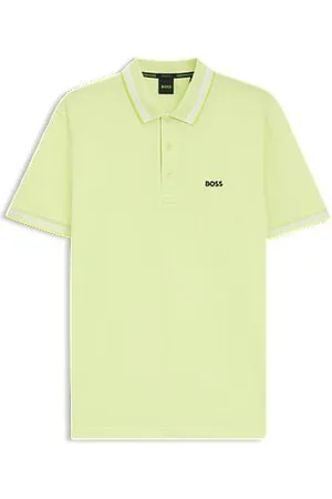HUGO BOSS Paddy Poloshirt aus Baumwoll-Piqué mit Logo an der Kragenunterseite