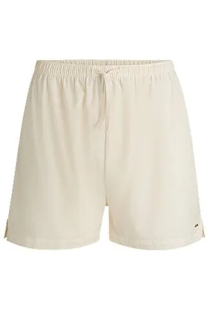 HUGO BOSS Relaxed-Fit Strandshorts aus Baumwolle