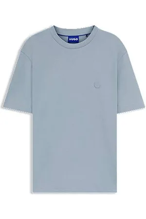 HUGO BOSS T-Shirt aus Baumwoll-Jersey mit Happy Logo