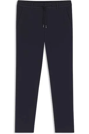 HUGO BOSS Tapered-Fit Hose aus Baumwoll-Mix