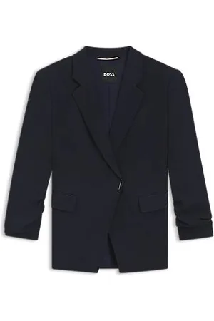 HUGO BOSS Slim-Fit Blazer mit Druckknopf