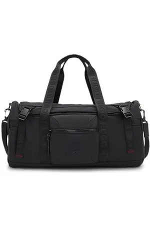 HUGO BOSS Weekender mit Logo-Riemen