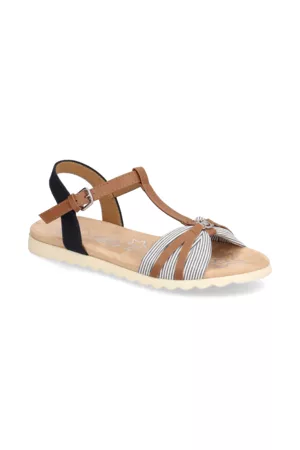 TOM TAILOR Kinder Sandalen - Textil Sandale - blau
