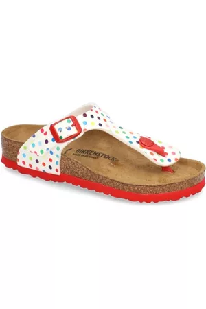 Birkenstock Kinder Flip Flops - Gizeh Kids MF - weiss