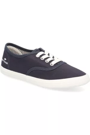 TOM TAILOR Damen Sneakers - Textil Sneaker - blau