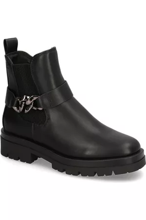 s.Oliver Damen Stiefeletten - Chelsea Boot - schwarz