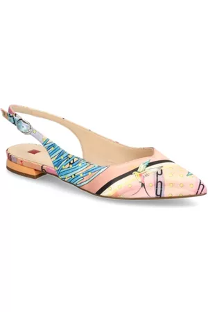 Högl Damen Pumps - Textil Slingpumps - multicolor
