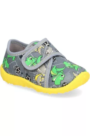 Superfit Kinder Hausschuhe - SPOTTY - grau