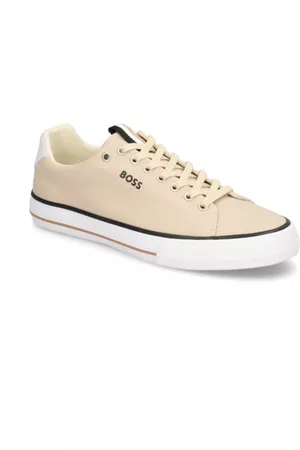HUGO BOSS Herren Sneakers - Aiden_Tenn_cv - beige